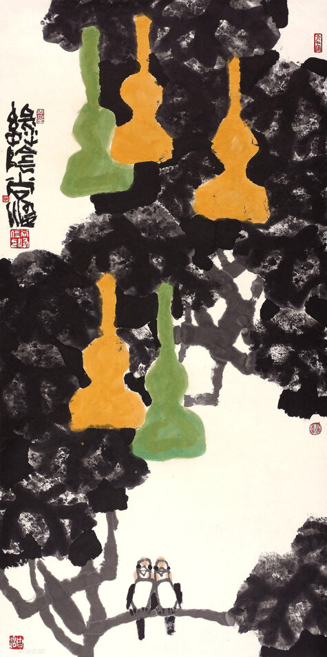 绿荫 138x68cm